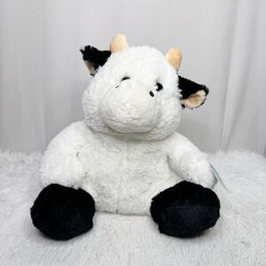 Stuffed Animal Toy Plush Cow 13” Kids Of America Corp Cute New With Tags